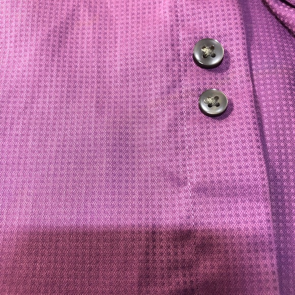 Calvin Klein Men’s. Slim fit Button down shirt non-iron 34/35 151/2 Purple - Picture 5 of 6